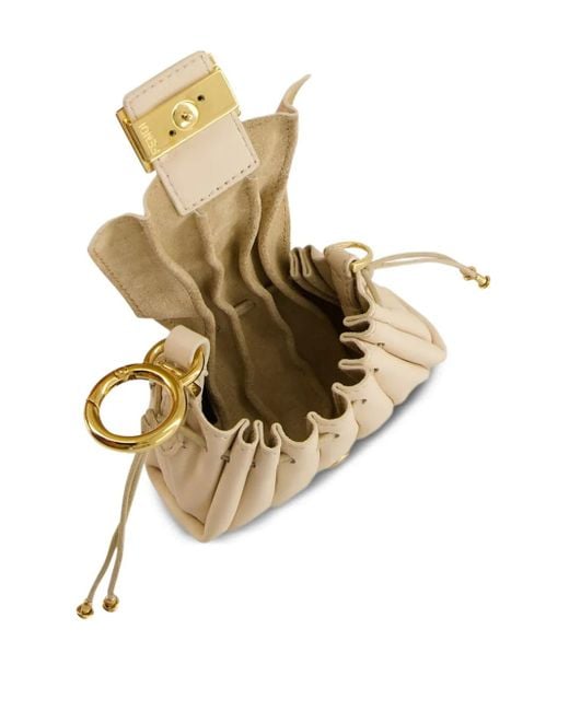 Fendi Natural Nano Mamma Shoulder Bag