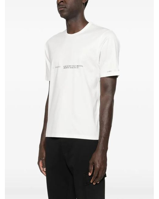 C P Company T-Shirt Met Korte Mouwen in het White voor heren