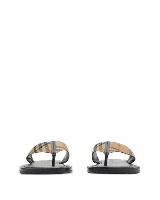 Burberry Multicolor Mf Pavillon Sandals for men