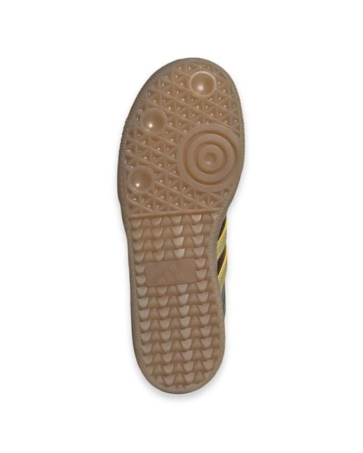 Adidas Black Three Stripes Lace-Up Sneakers for men