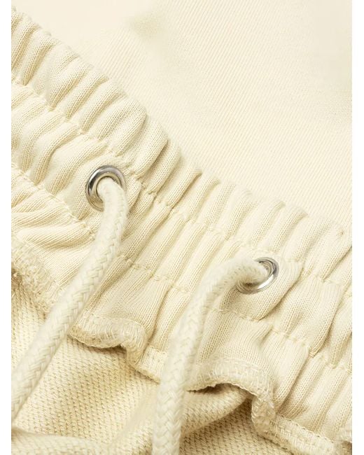 Helmut Lang Natural Logo-Print Joggers for men
