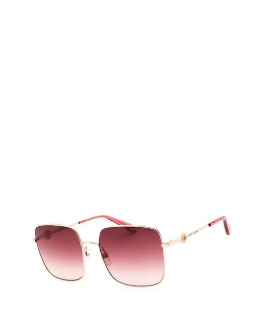 Marc Jacobs Pink Square-Frame Sunglasses