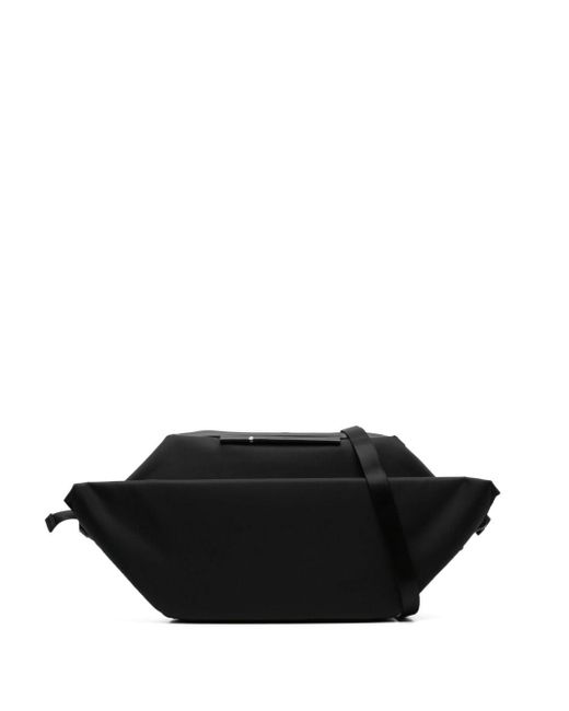 Côte&Ciel Black Large Isarau Sleek Belt Bag for men