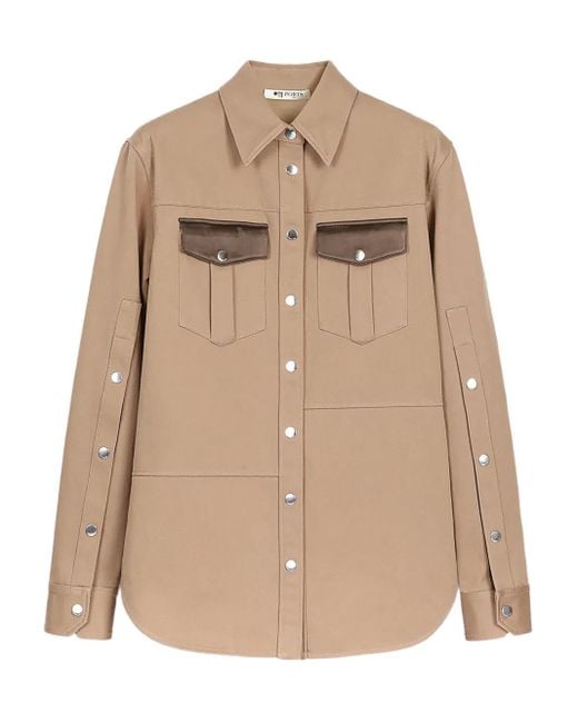 Ports 1961 Natural Flap-Pockets Shirt