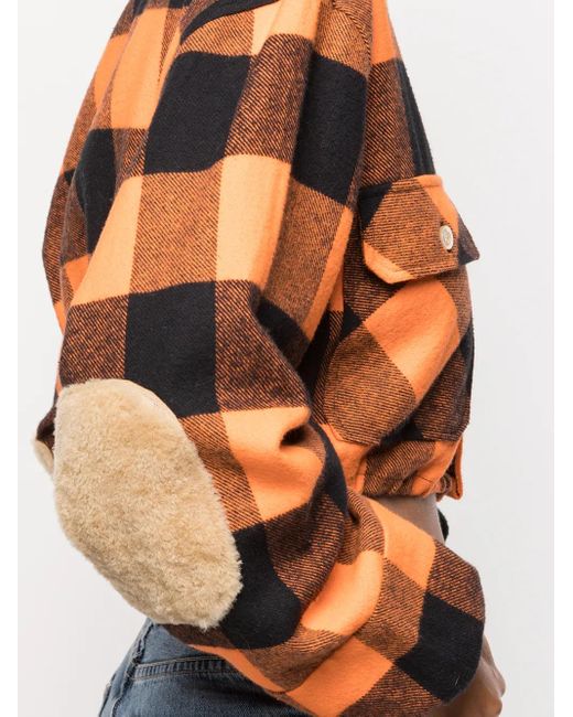 ROMEO HUNTE Orange Veste Lucy Crop