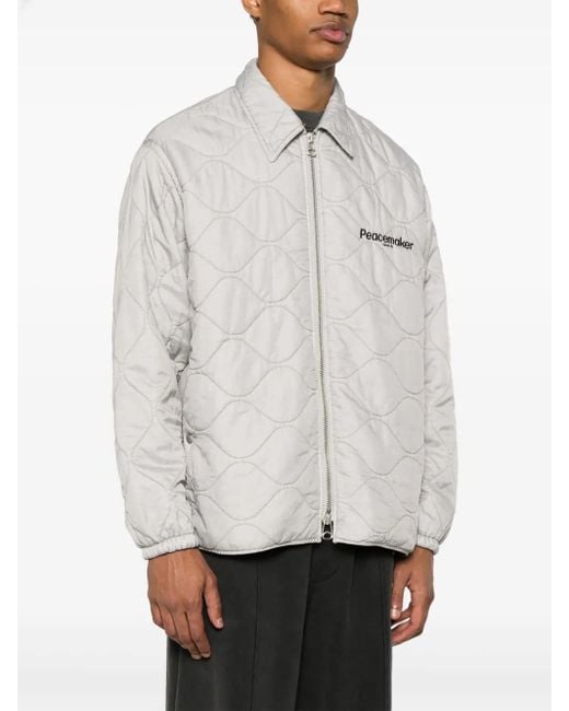 Peacemaker Oamc White Combat Jacket for men