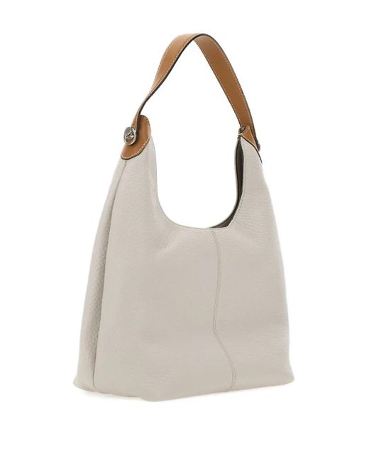 Gianni Chiarini White Alessandra Shoulder Bag