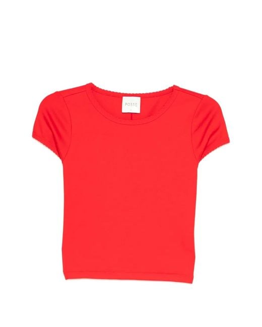 Posse Red Clover Tee