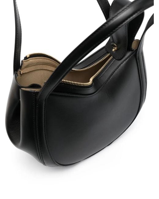 Wandler Black Lin Mini Leather Shoulder Bag