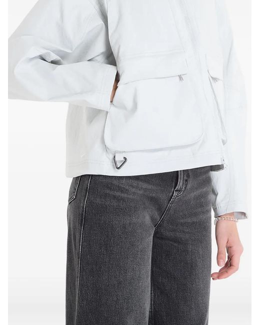 Nike White Veste Bomber Acg