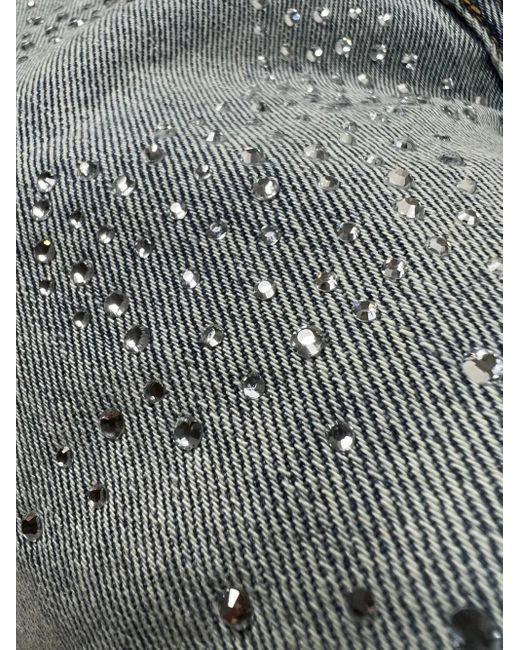 Purple Brand Atlin Blitz Jeans Verfraaid Met Stras in het Blue voor heren