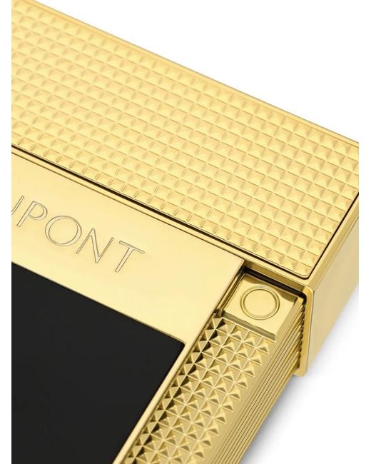 S T Dupont Black Klassisches Tischfeuerzeug