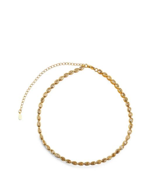 Lady D World Metallic Lumiere Teardrop Choker