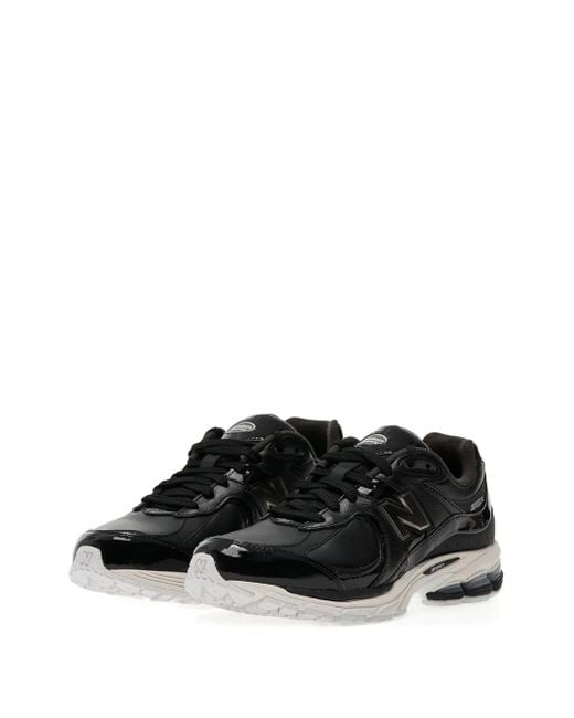 New Balance Black 2002R Leather Sneakers