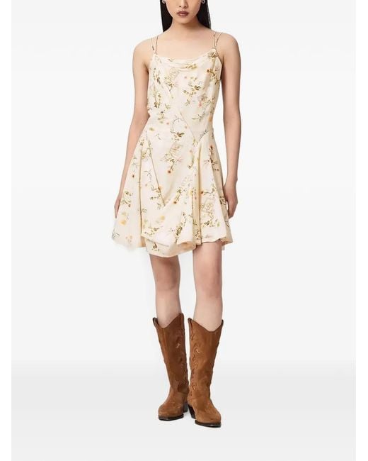 AllSaints White Claire Mini Dress
