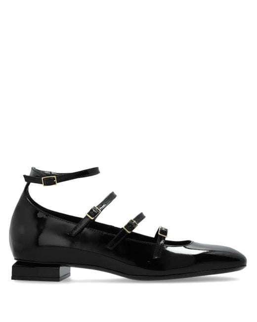 Agl Attilio Giusti Leombruni Black Angie Ballerina Shoes