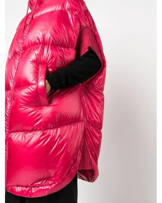 Herno Donsjack Met Capuchon in het Pink