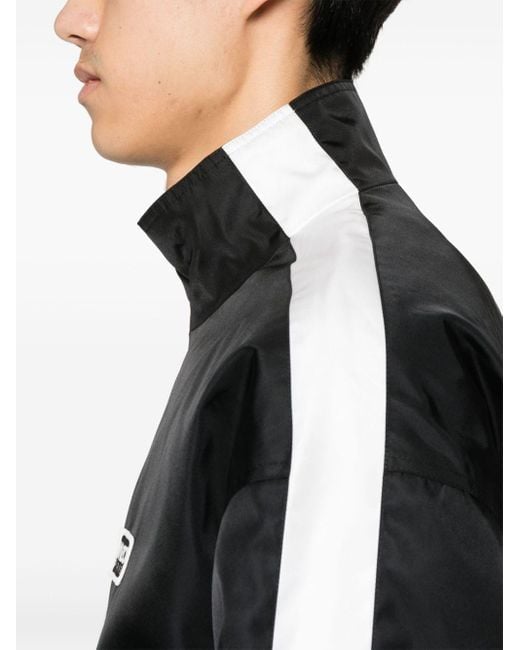 Veste zippée à logo appliqué KENZO pour homme en coloris Black