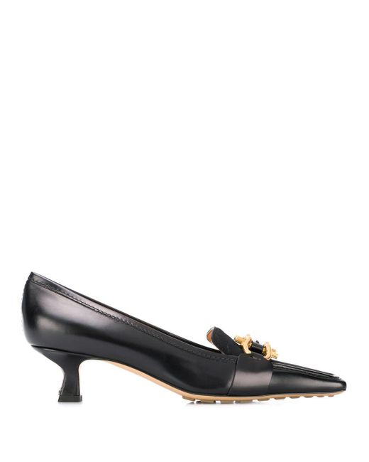bottega heels black