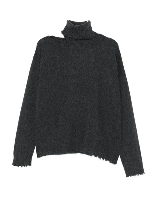 Uma Wang Roll-neck Sweater Black