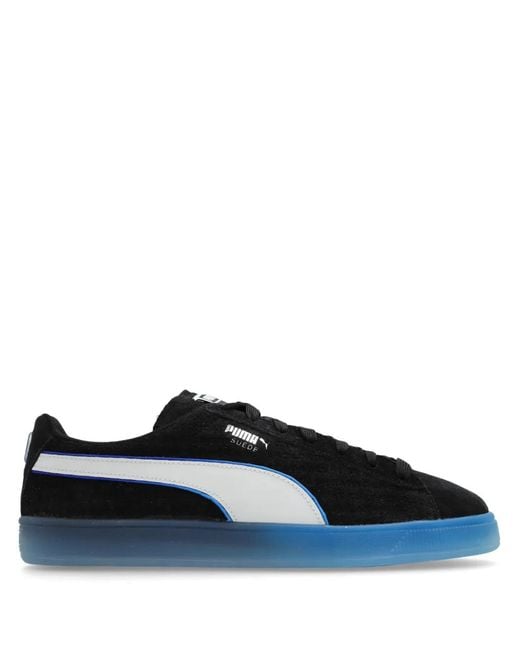 PUMA Blue Playstation Suede Sneakers for men