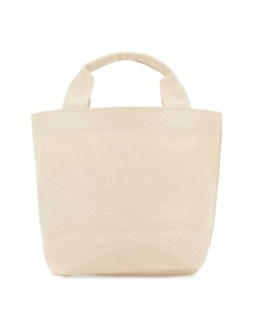 Marimekko White Canvas Tote Bag