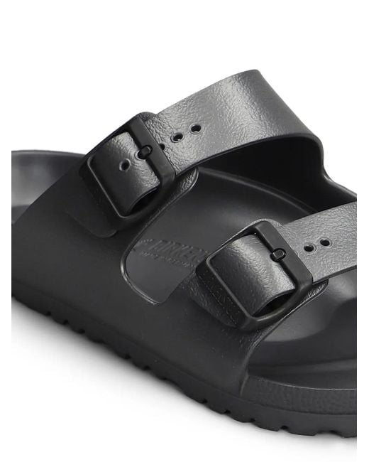 Birkenstock White Arizona Buckle-Fastening Sandals for men