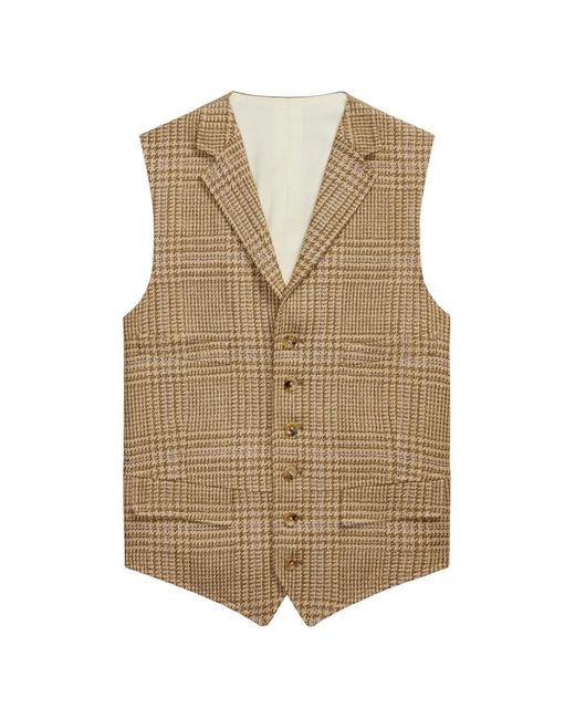 Polo Ralph Lauren Natural Summer Tweed Waistcoat for men