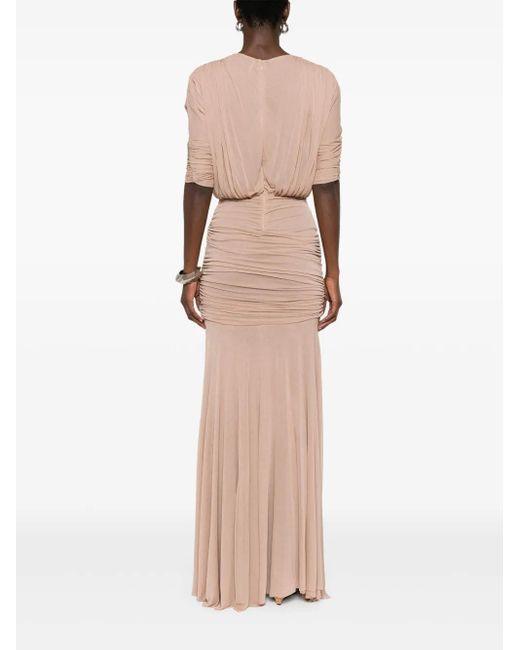 TOVE Pink Devi Maxikleid