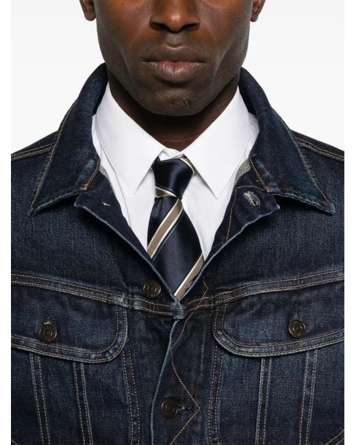 メンズ Tom Ford デニムジャケット Blue