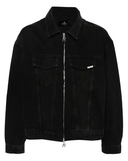 Represent R4 Denim Jack in het Black voor heren