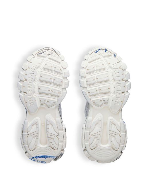 Sneakers Track con stampa di Balenciaga in White da Uomo
