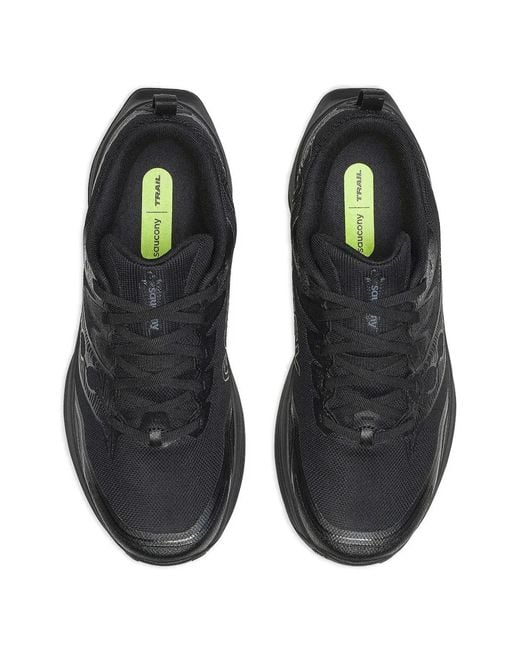 Saucony Black Peregrine 16 Sneakers for men