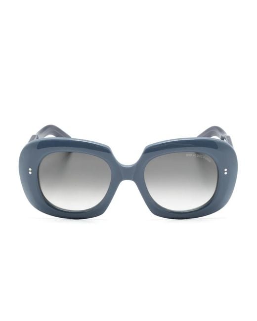 Cutler & Gross Blue 9383 Round-Frame Sunglasses