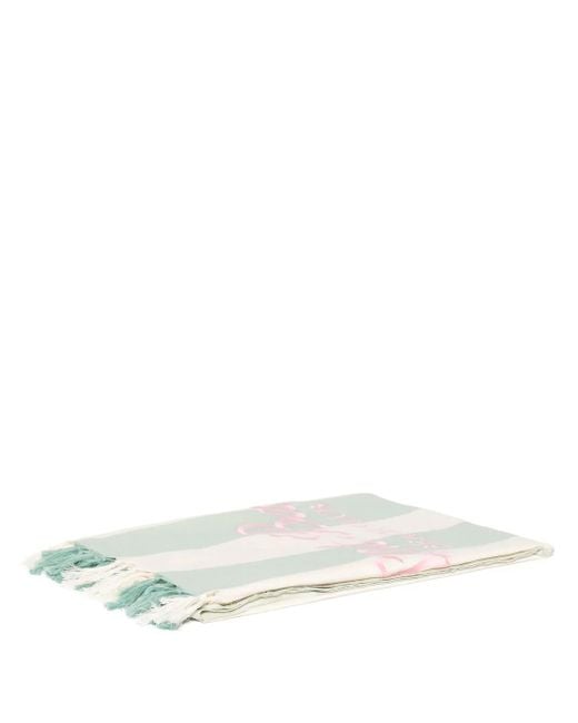 Mc2 Saint Barth White Foutas Beach Towel