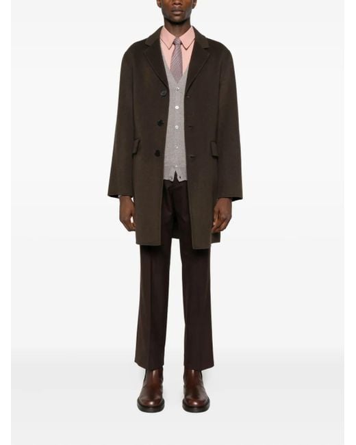 Tagliatore Gray Buttoned Cardigan for men