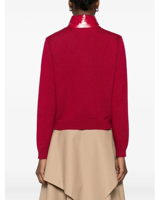 Moncler Red Pocket-Zip Jacket