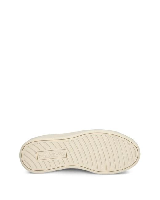 Napapijri White Ivy Logo Sneakers