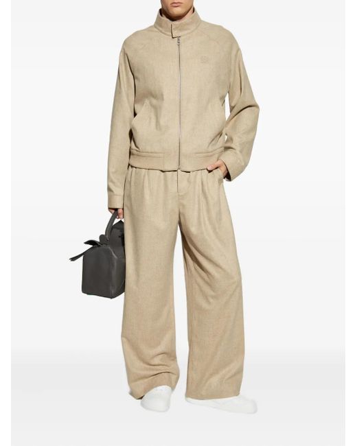 Loewe Natural Jacket With A Stand-Up Collar for men