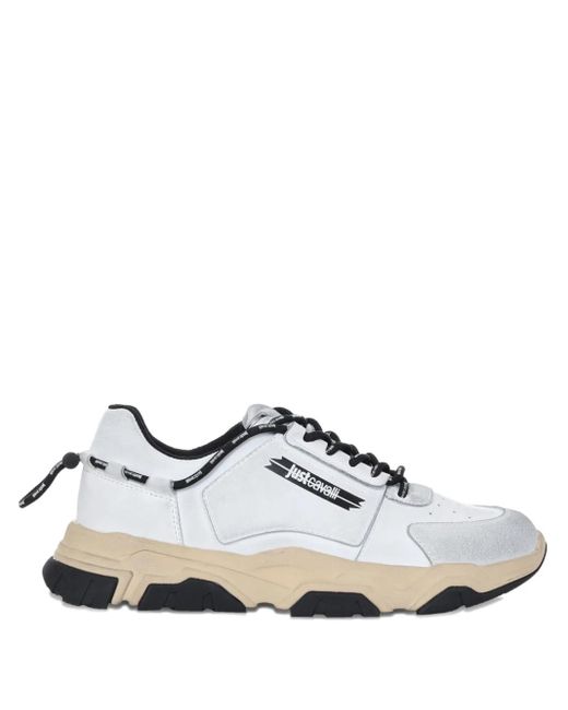 Sneakers Fondo Chunky di Just Cavalli in White da Uomo