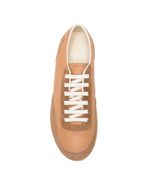 Common Projects Pink Suede Panel Sneakers