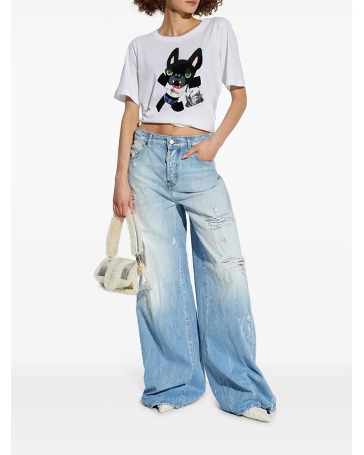 DSquared² White T-Shirt