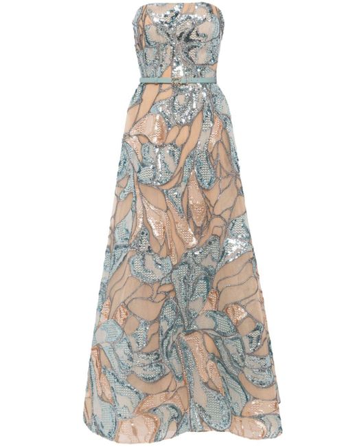 Elie Saab White Thalassa Gown