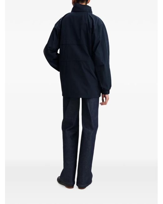 A.P.C. Blue Straight-Cut Jacket for men