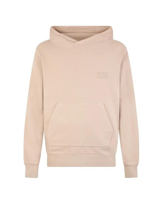 Sudadera Con Capucha Y Parche Del Logo Herno de hombre de color White