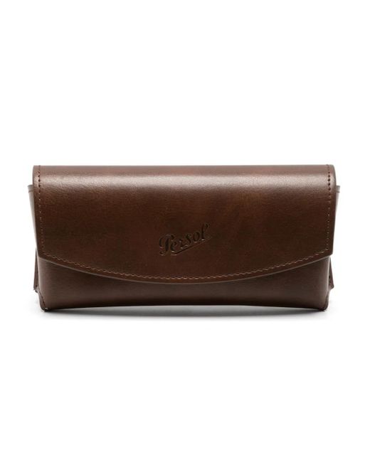 Persol Green Square-Frame Sunglasses