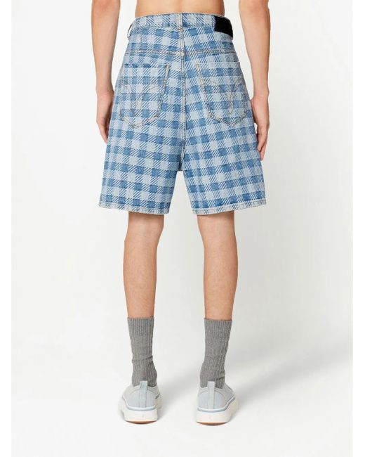 AMI Denim Shorts in het Blue voor heren