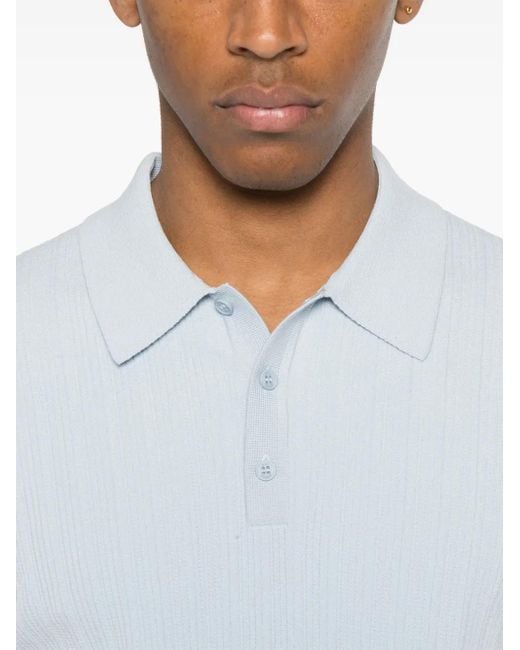 Wax London White Naples Polo Shirt for men
