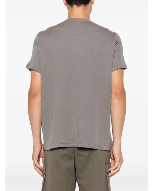 Rick Owens Gray Crew-Neck T-Shirt for men