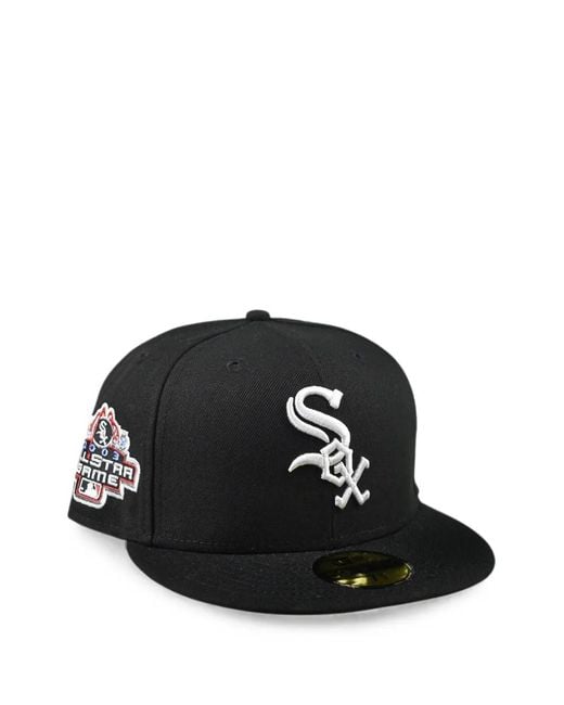 KTZ Black 59Fifty Chicago Sox Baseball Cap for men